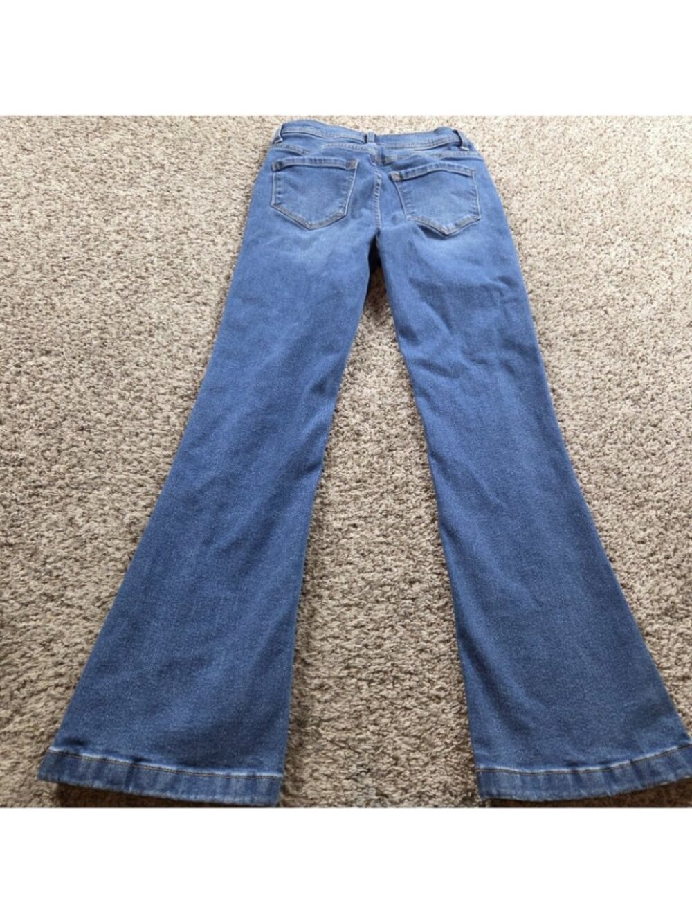Kensie Jeans Womens 2 The Savannah High Rise Flare Denim - Picture 6 of 8